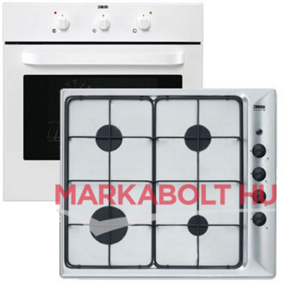 Zanussi ZOB 361 W + ZGL 646 ITW sütő és főzőlap szett 